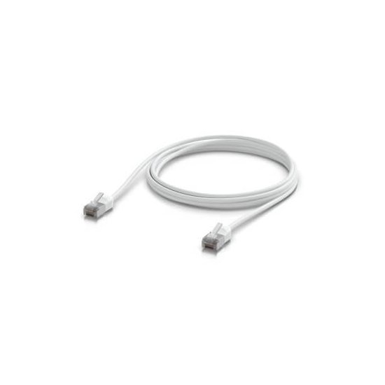 Ubiquiti- Cordon RJ45 outdoor 2m Cat 6A blanc