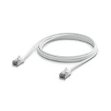 Ubiquiti- Cordon RJ45 outdoor 2m Cat 6A blanc