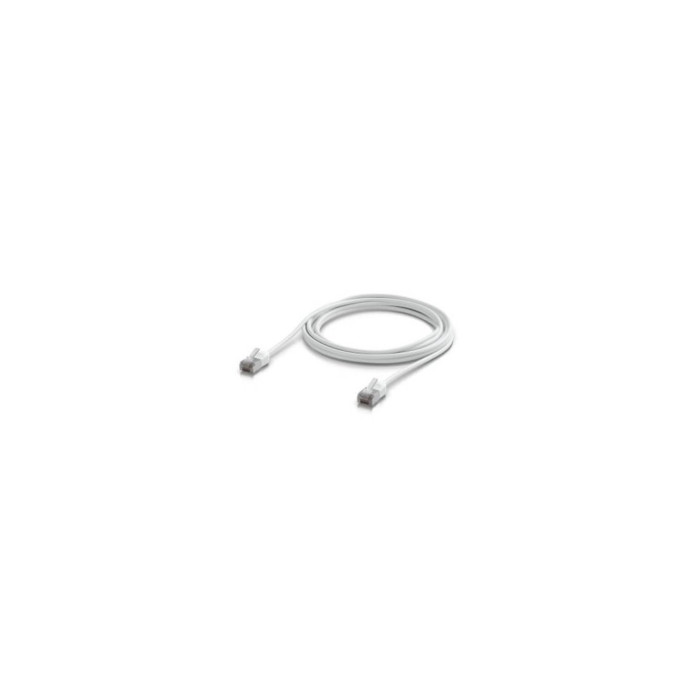 Ubiquiti- Cordon RJ45 outdoor 3m Cat 6A blanc