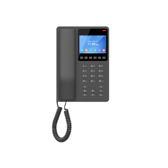 GrandStream Téléphone SIP PoE pour hôtel GHP631