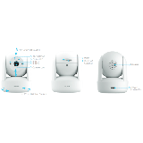 Ubiquiti- Caméra Motorisée WiFi6 - Full HD - Audio - IR 8m