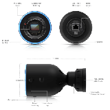 Ubiquiti- Caméra AI-DSLR 10 MP 4K Wide Angle + audio