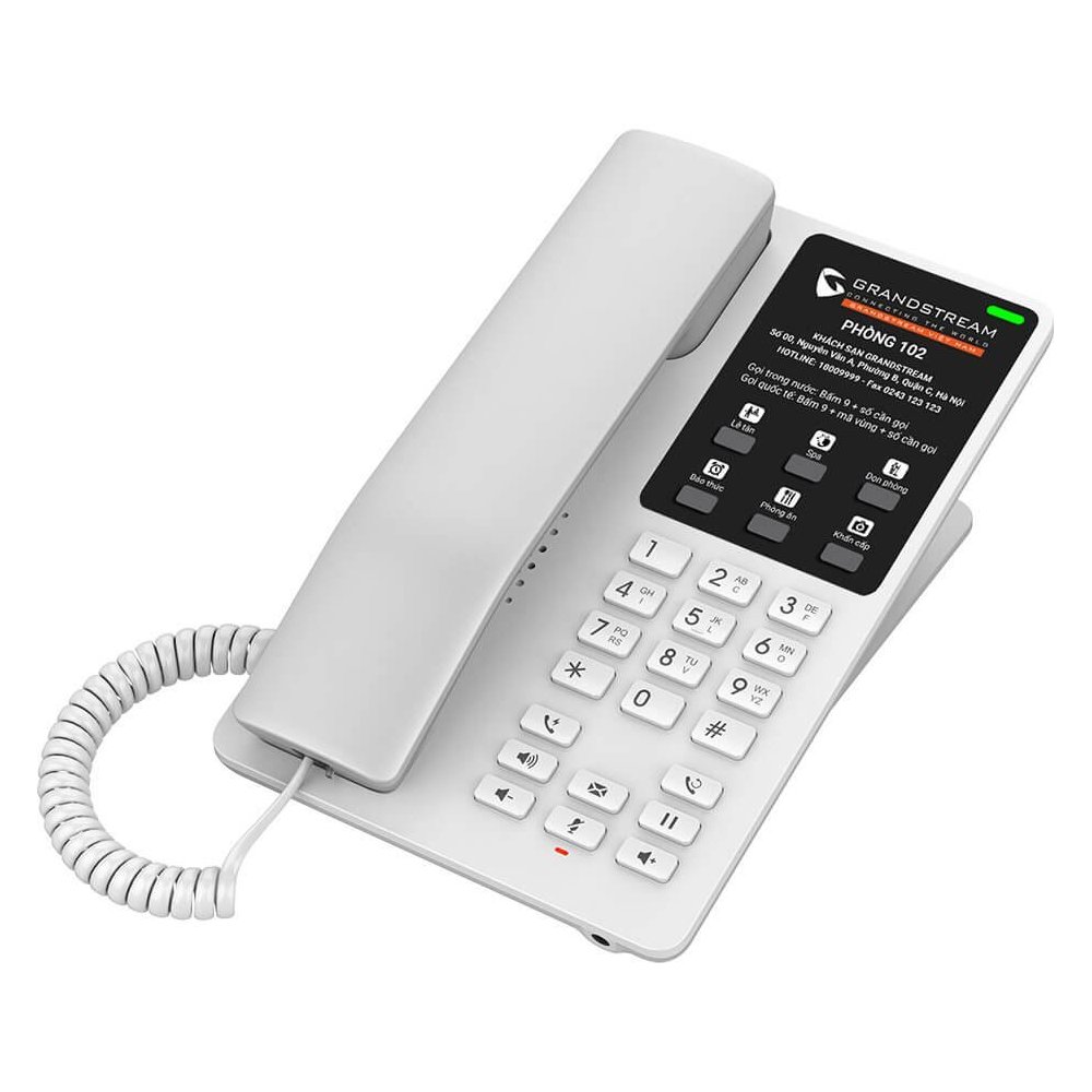 GrandStream Téléphone SIP PoE pour hôtel GHP620
