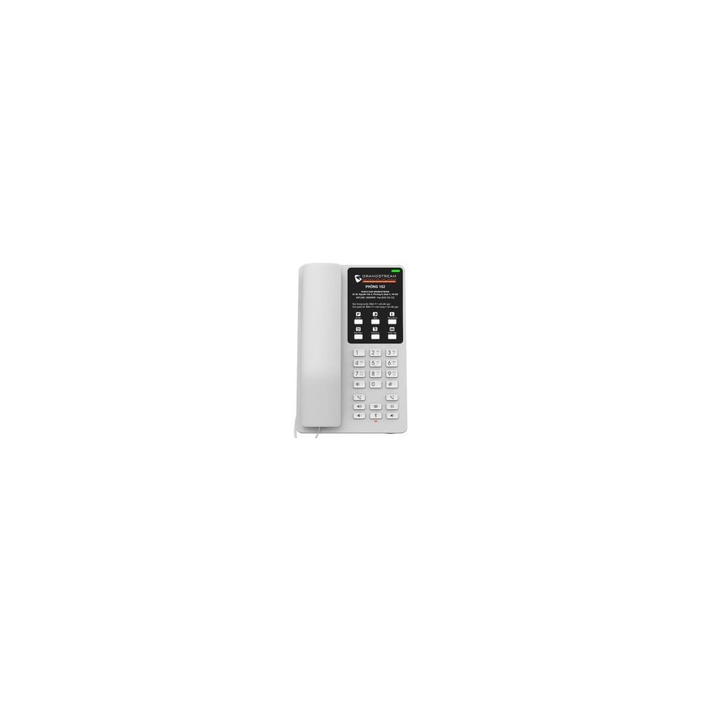 GrandStream Téléphone SIP PoE pour hôtel GHP620