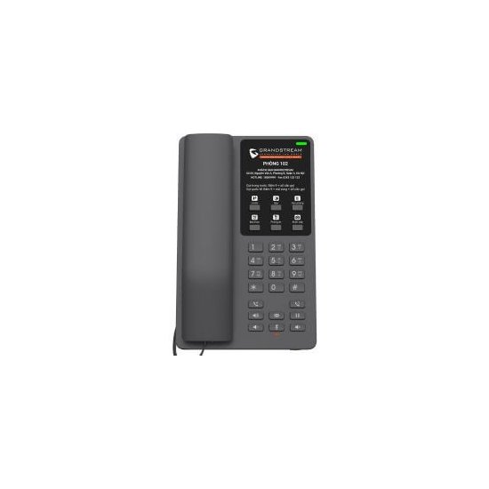 GrandStream- Téléphone SIP Wifi pour hôtel GHP621W