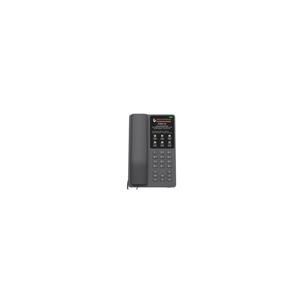 GrandStream- Téléphone SIP Wifi pour hôtel GHP621W