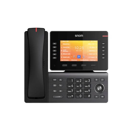Snom- Téléphone SIP D892M Wifi Bluetooth et combiné DECT