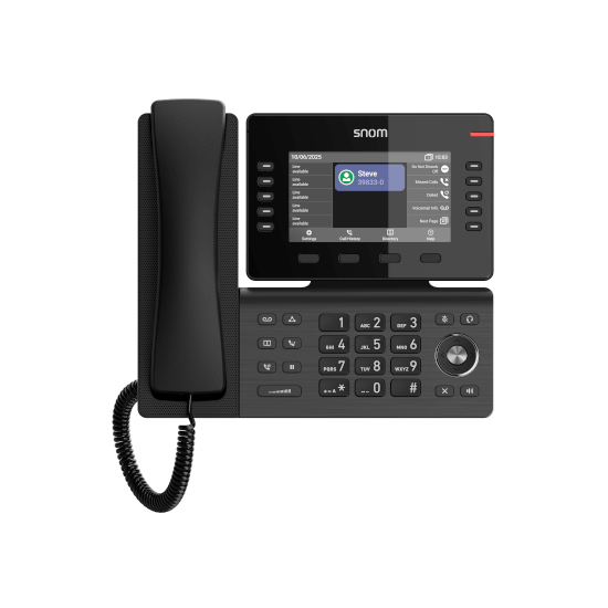 Snom- Téléphone SIP D815W écran couleur Wifi Bluetooth