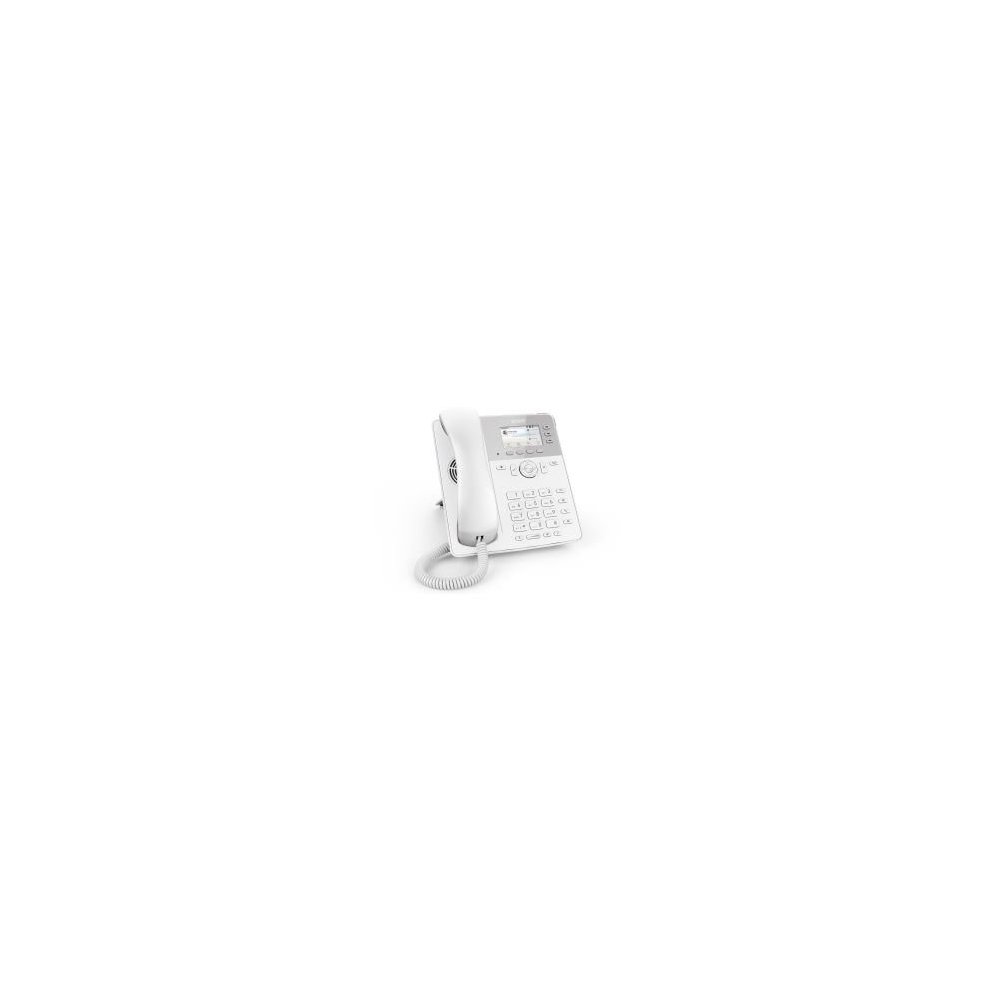 Snom- Téléphone SIP Snom D717 4 comptes Giga USB blanc