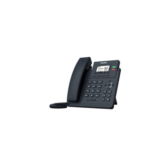 Yealink- En conception Téléphone SIP T31W 2 comptes Giga PoE Wifi