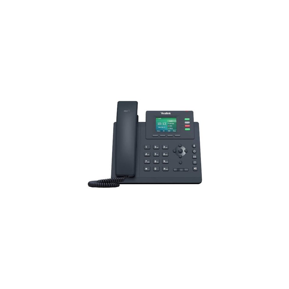 Yealink- Téléphone SIP T34W 4 comptes Giga PoE Wifi