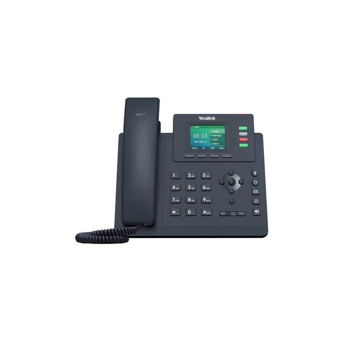 Yealink- Téléphone SIP T34W 4 comptes Giga PoE Wifi