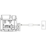 Yealink- Adaptateur EHS35 USB pour Yealink série T3