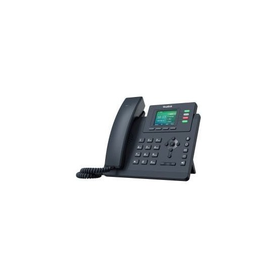 Yealink-  Téléphone SIP T33G 4 comptes Giga PoE