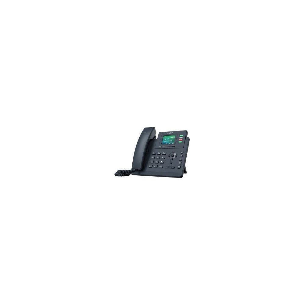 Yealink-  Téléphone SIP T33G 4 comptes Giga PoE