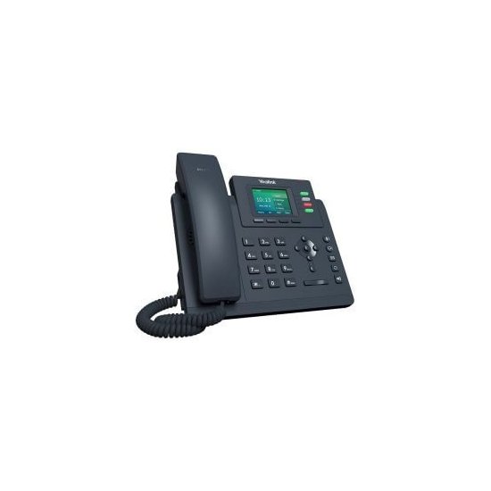 Yealink-  Téléphone SIP T33G 4 comptes Giga PoE