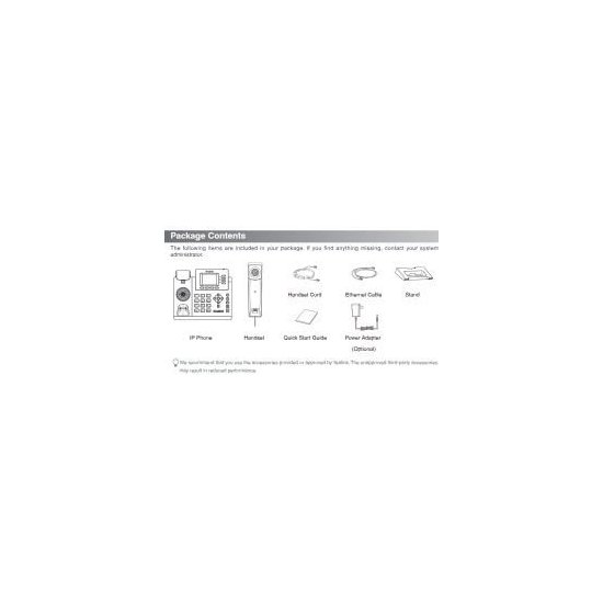 Yealink-  Téléphone SIP T33G 4 comptes Giga PoE