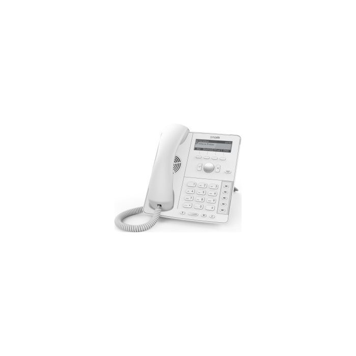 Snom- Téléphone SIP D715 4 comptes Giga USB blanc