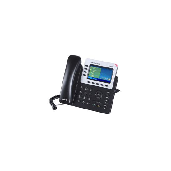 GrandStream- Téléphone SIP PoE GXP2140 écran couleur, audio HD