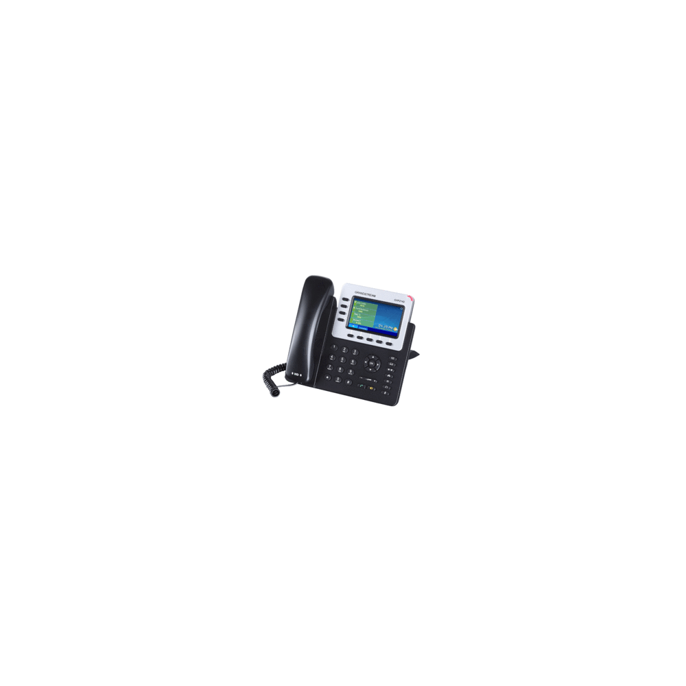 GrandStream- Téléphone SIP PoE GXP2140 écran couleur, audio HD