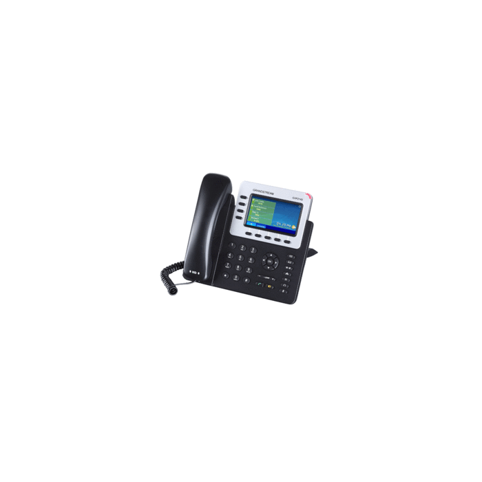 GrandStream- Téléphone SIP PoE GXP2140 écran couleur, audio HD