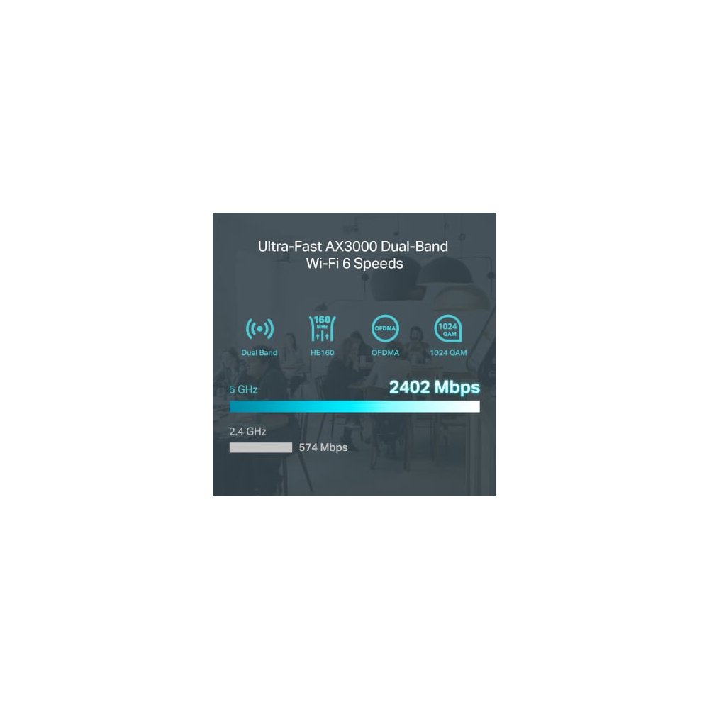 Tp-link  Routeur Gigabit Multi-WAN Wifi 6 AX3000