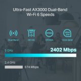 Tp-link  Routeur Gigabit Multi-WAN Wifi 6 AX3000