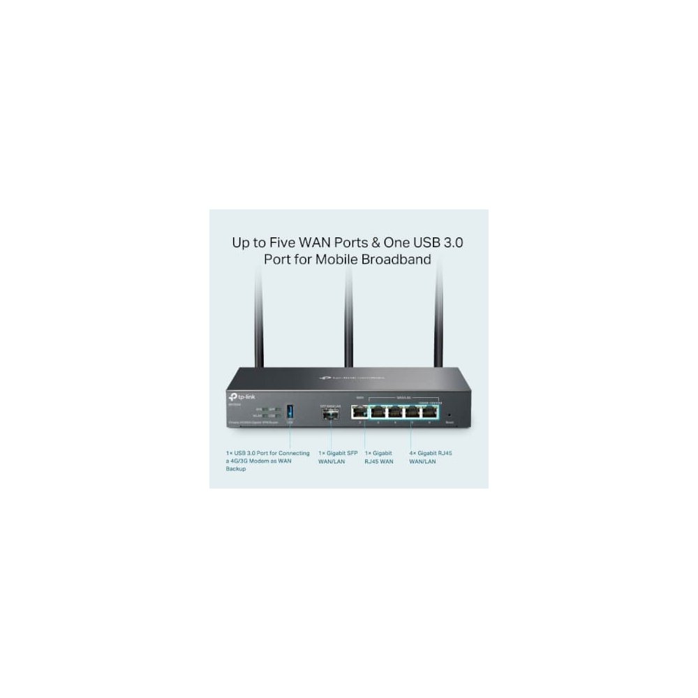 Tp-link  Routeur Gigabit Multi-WAN Wifi 6 AX3000