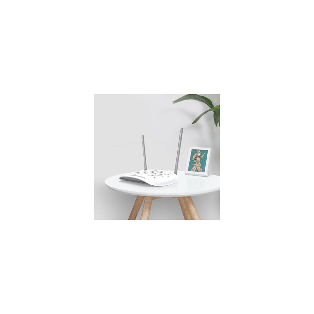 Tp-link  Modem routeur ADSL2/VDSL2 + 4 Lan+ Wifi4 n 300