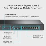 TP-link Routeur VPN Multi-WAN Omada avec ports 10G