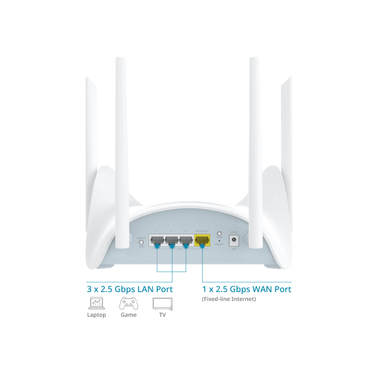D-link Routeur MESH WiFi7 AQUILA Pro BE9500 Ant. Externes