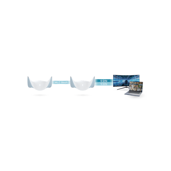 D-link Routeur MESH WiFi7 AQUILA Pro BE9500 WAN/LAN 2.5G