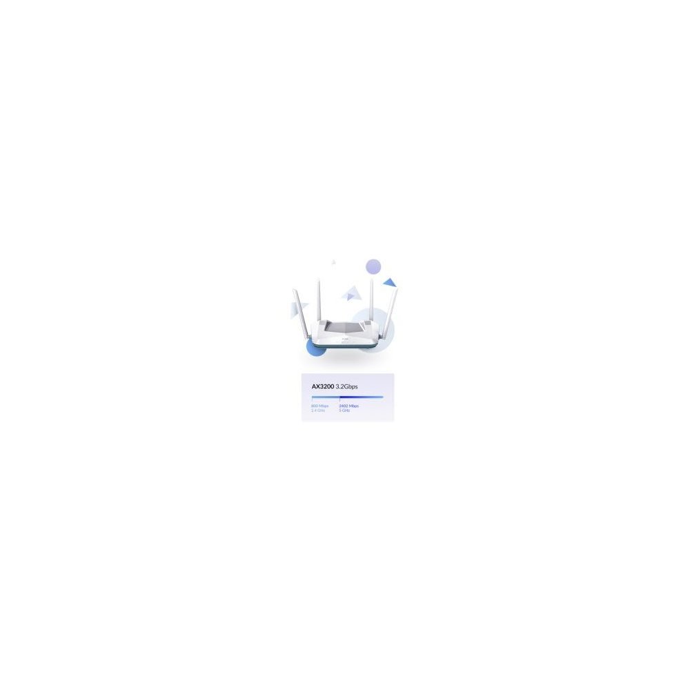 D-Link  Routeur MESH WiFi 6 Eagle Pro AX3200 Ant. Ext.
