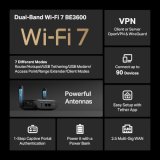 Tp-link Routeur de voyage WiFi 7 BE3600 Gigabit