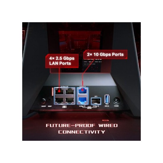 Tp-link Routeur Gaming WiFi7 BE19000 tri-Bande