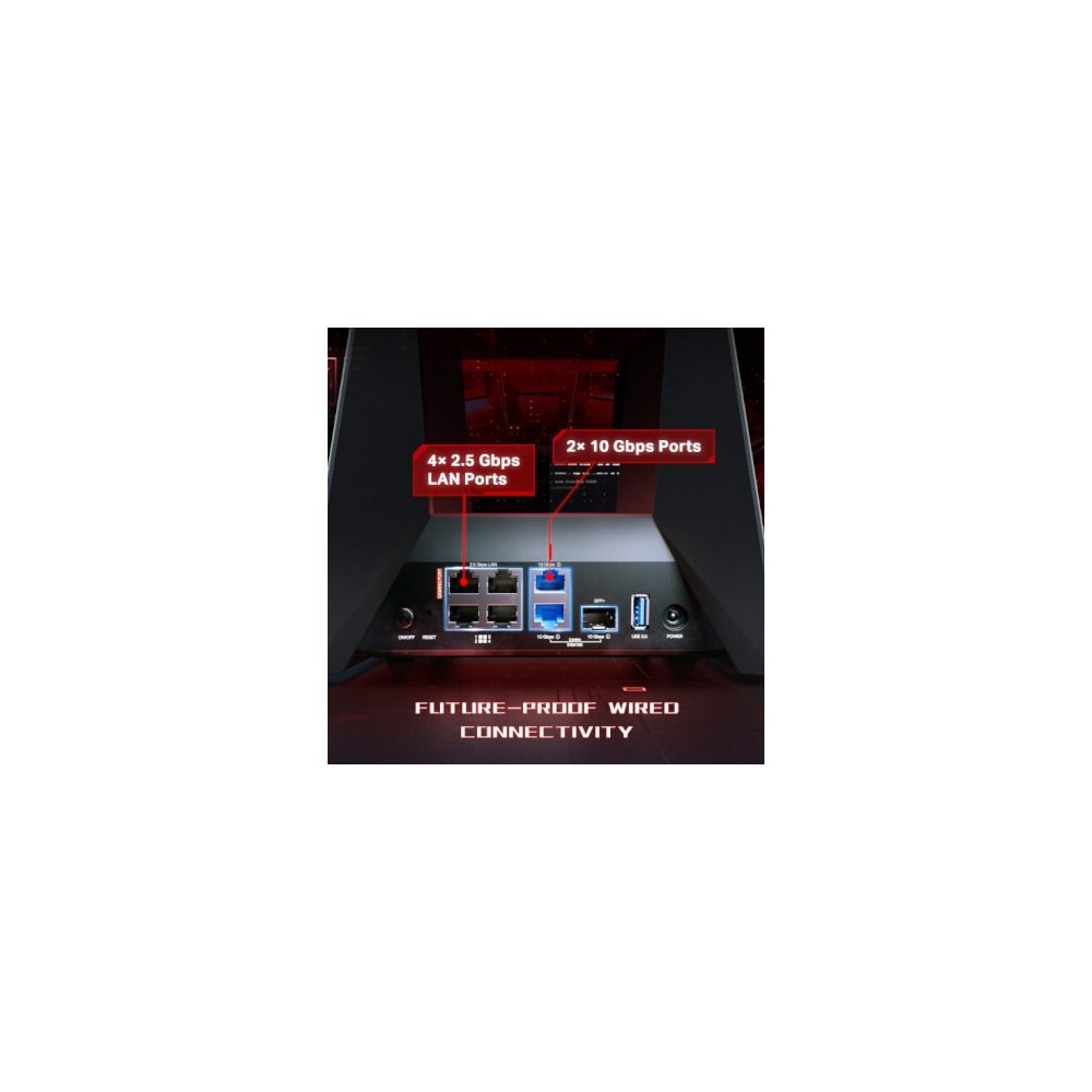Tp-link Routeur Gaming WiFi7 BE19000 tri-Bande