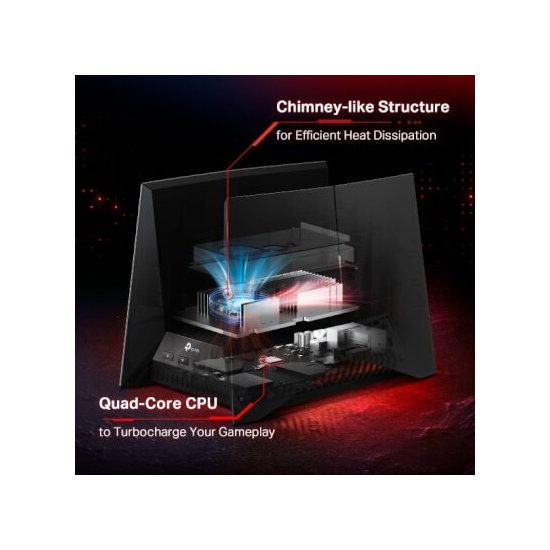 Tp-link Routeur Gaming WiFi7 BE19000 tri-Bande
