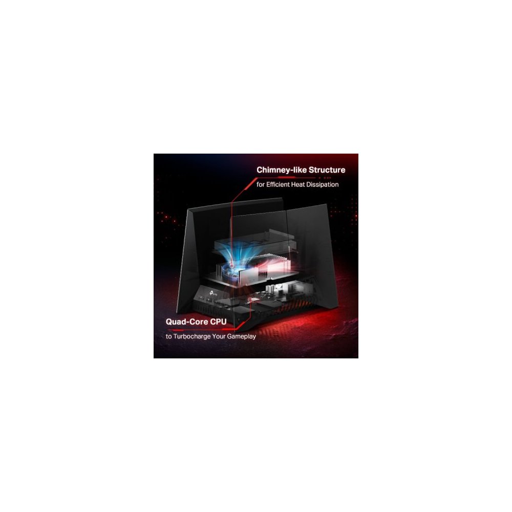 Tp-link Routeur Gaming WiFi7 BE19000 tri-Bande