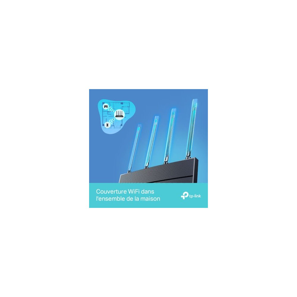 Tp-link Routeur WiFi6 AX1500 ports Gigabit