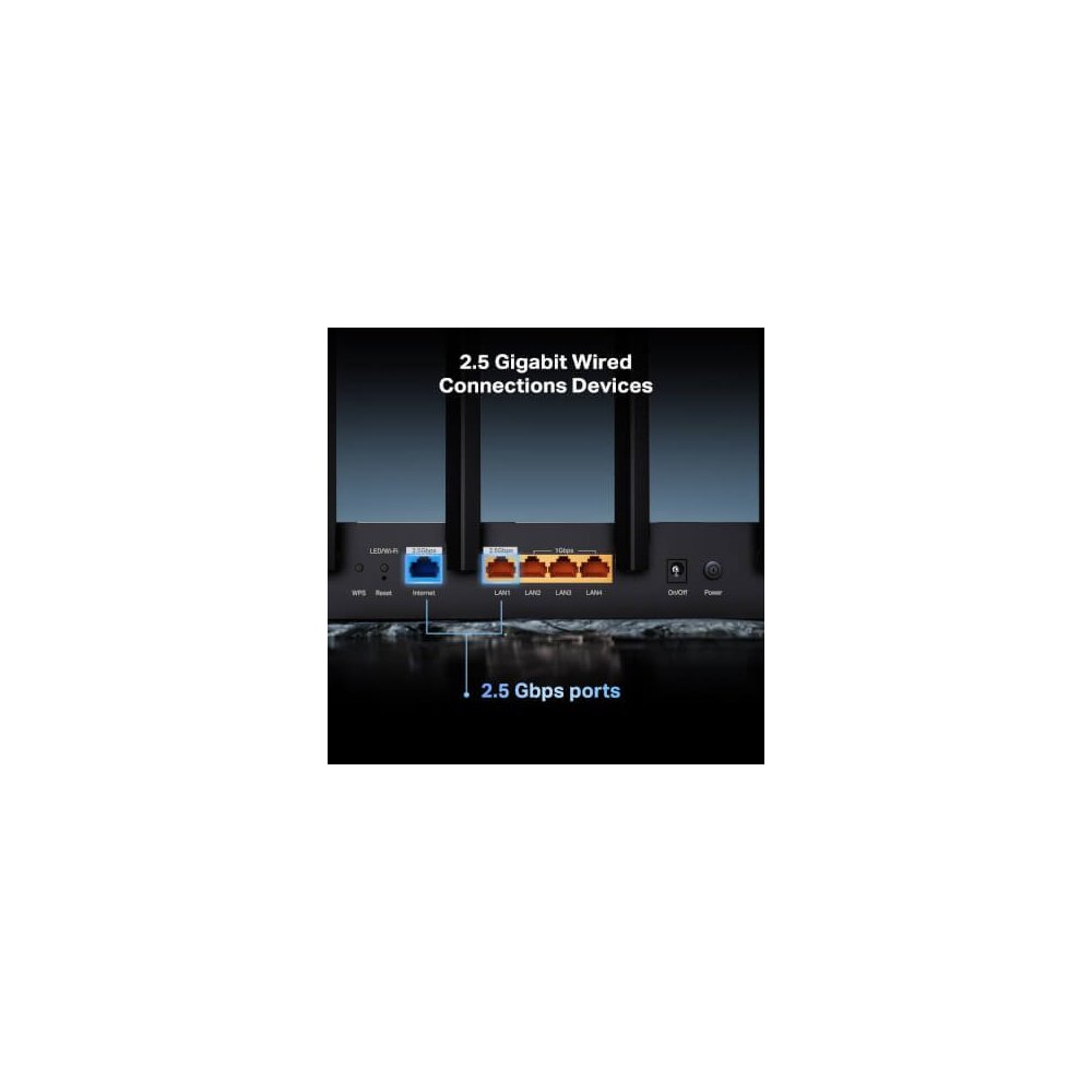 Tp-link Routeur WiFi7 B6500 bi-bande ports 2.5 Gigabit
