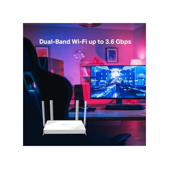 Tp-link Routeur WiFi7 BE3600 bi-bande ports Gigabit