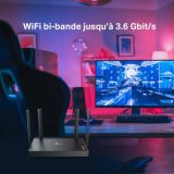 Tp-link Routeur WiFi7 BE3600 bi-bande ports Gigabit