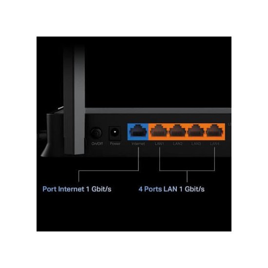 Tp-link Routeur WiFi7 BE3600 bi-bande ports Gigabit