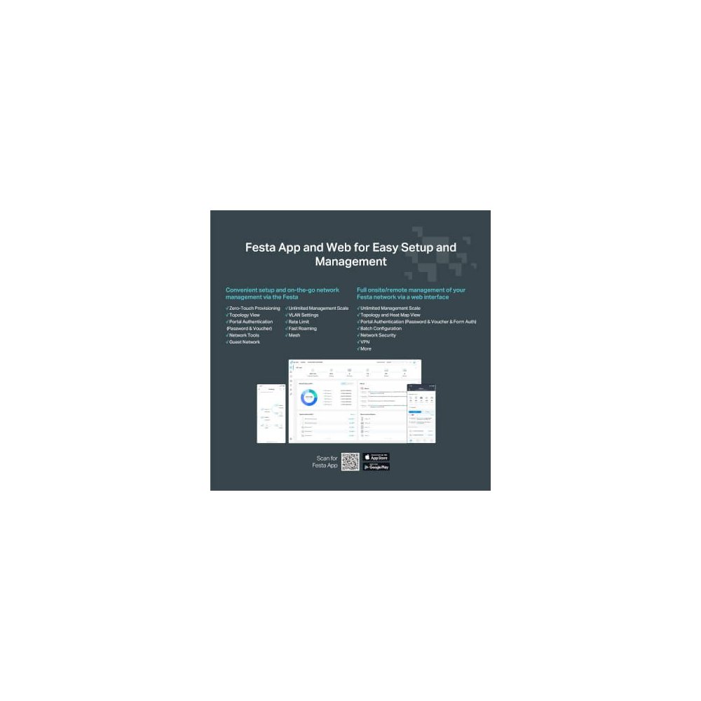 Tp-link Routeur VPN Gigabit WiFi6 AX3000 Festa FR365