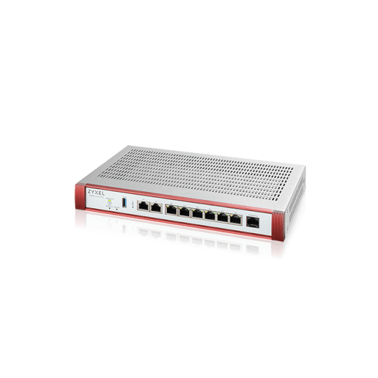 Zyxel- Firewall Flex200H 2x2,5Giga + 6 x 1Giga + UTM