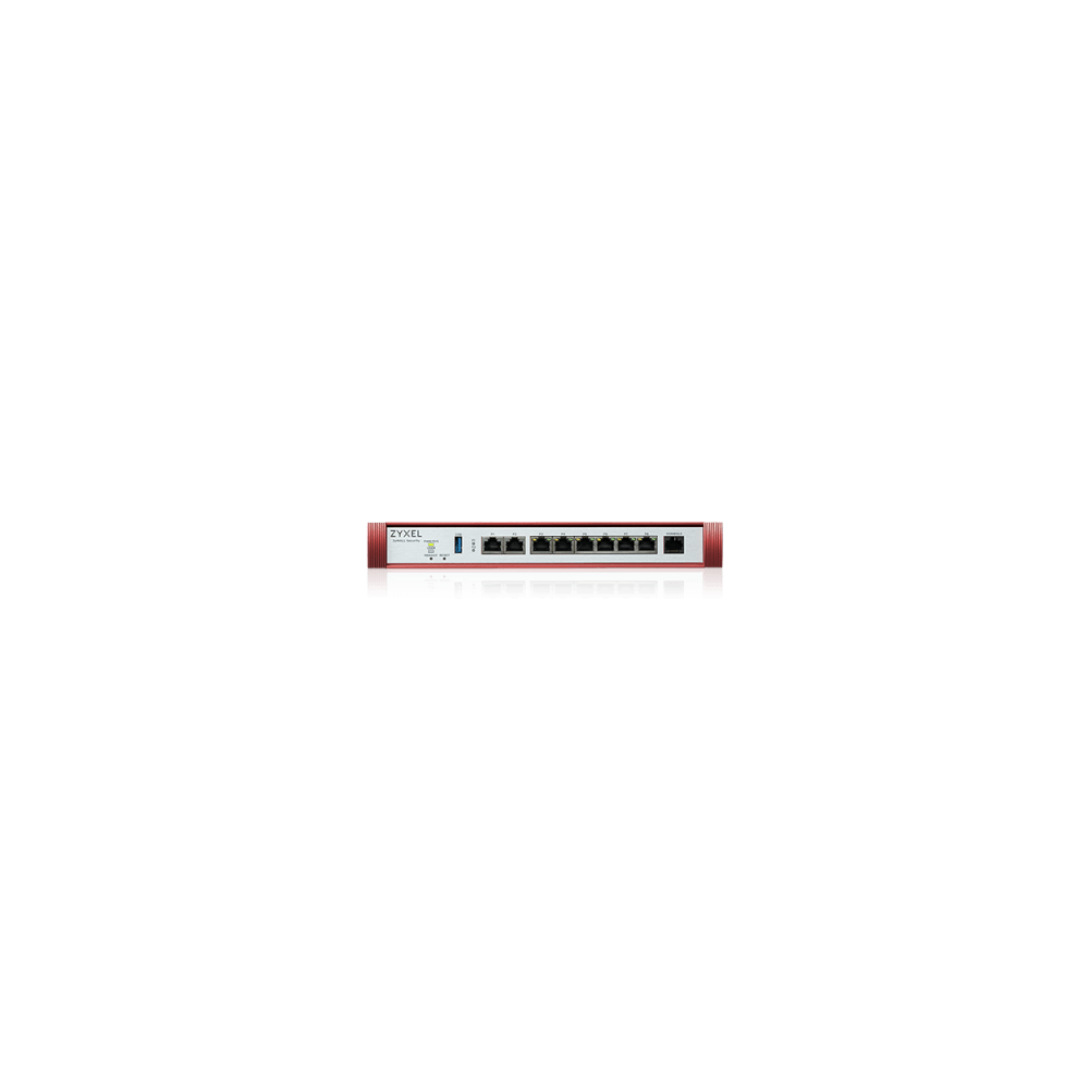 Zyxel- Firewall Flex200H 2x2,5Giga + 6 x 1Giga + UTM