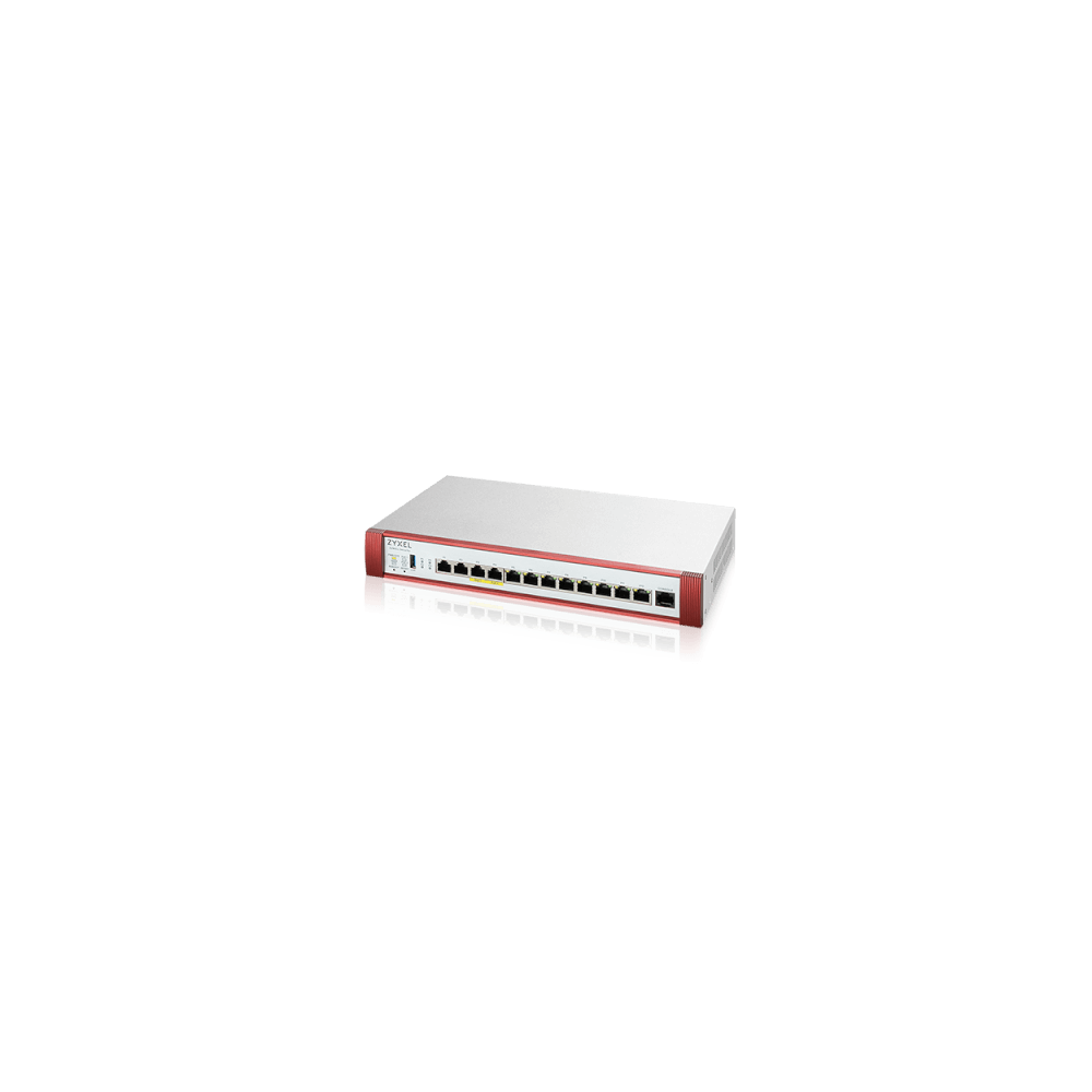 Zyxel- Firewall Flex500H 2x2,5Giga POE + 8 x 1Giga + UTM