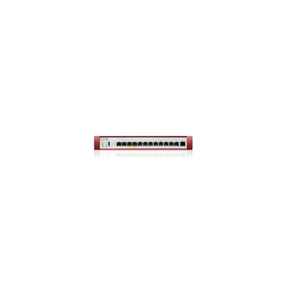 Zyxel- Firewall Flex500H 2x2,5Giga POE + 8 x 1Giga + UTM