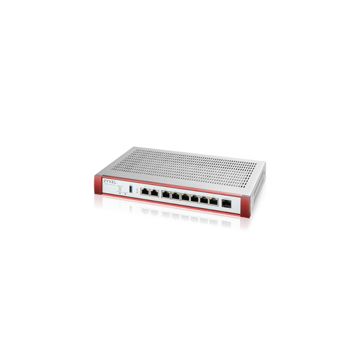 Zyxel- Firewall Flex200HP 2x2,5Giga POE + 6 x 1Giga + UTM