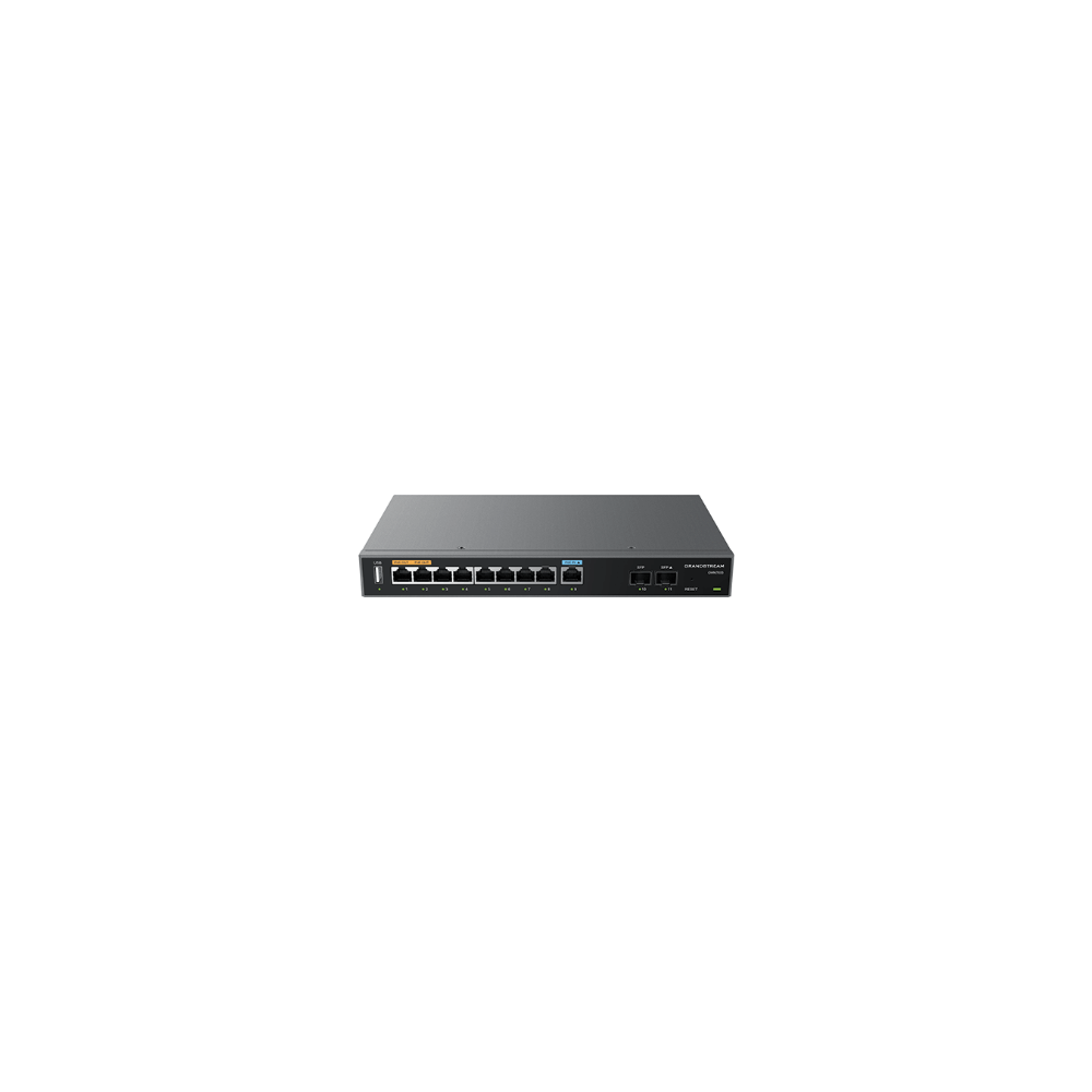 GrandStream- Routeur Gigabit 2 SFP 9 RJ45 Giga 1 USB VPN
